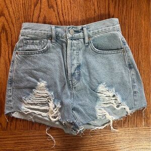 PacSun Jean Shorts Distressed Cut-Off Style